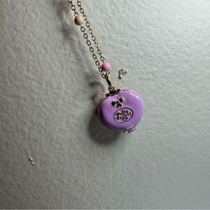Alex and Ani Purple Heart Necklace